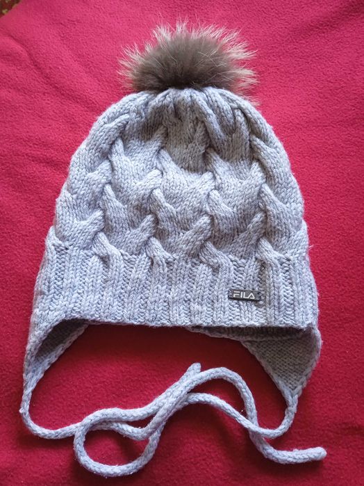 Зимова шапка на флісі на 3-4 роки