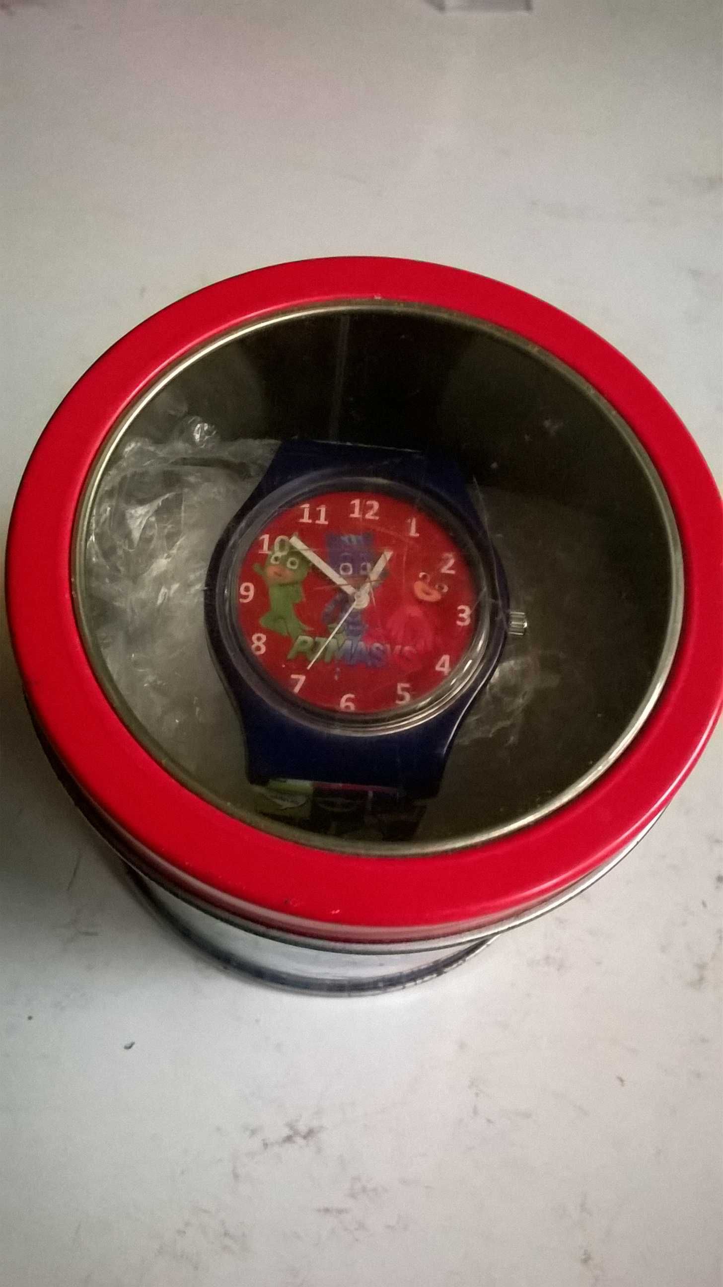 zegarek kwarcowy z paskiem - PJMASKS - używany