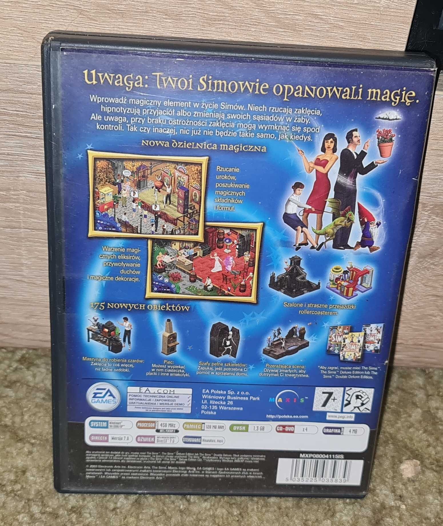 THE Sims 1 Abrakadabra PL STAN 2,3/6