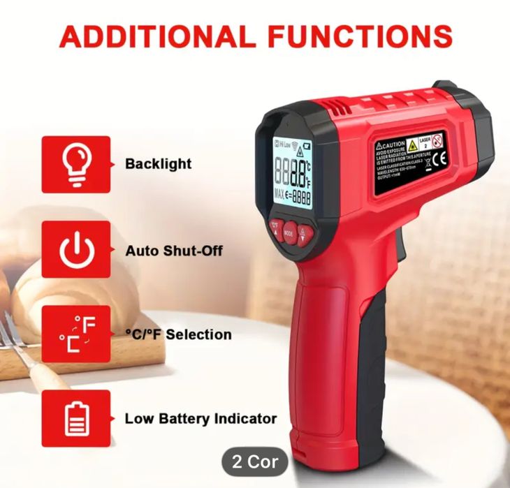 Pistola Termometro digital