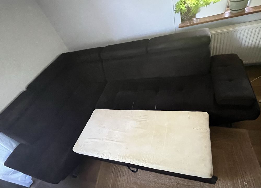 Narożnik Typu L z Funkcją Spania - Stan Dobry