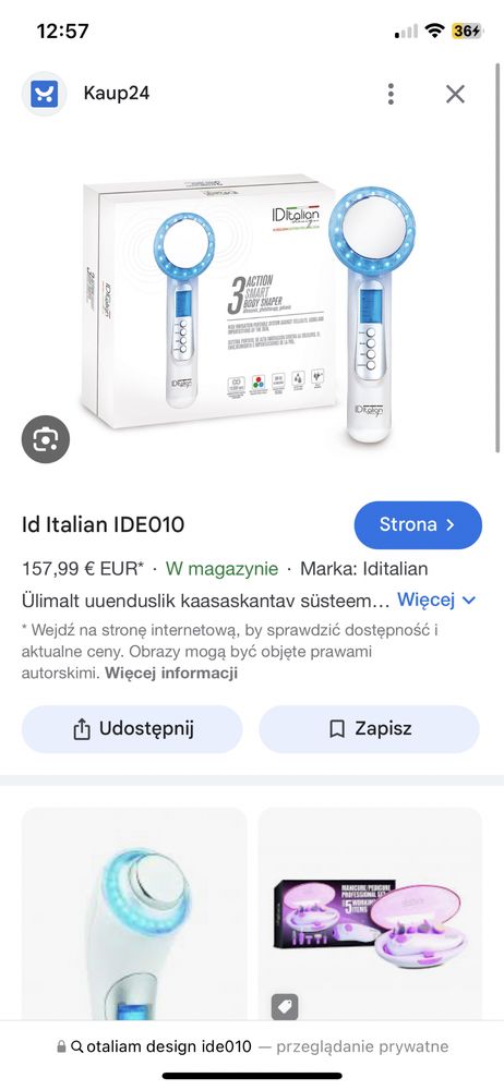 ID Italian dedign body sharper modelowanie sylwetki