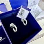 Сережки Swarovski Matrix серця оригінальні серьги Сваровски нові