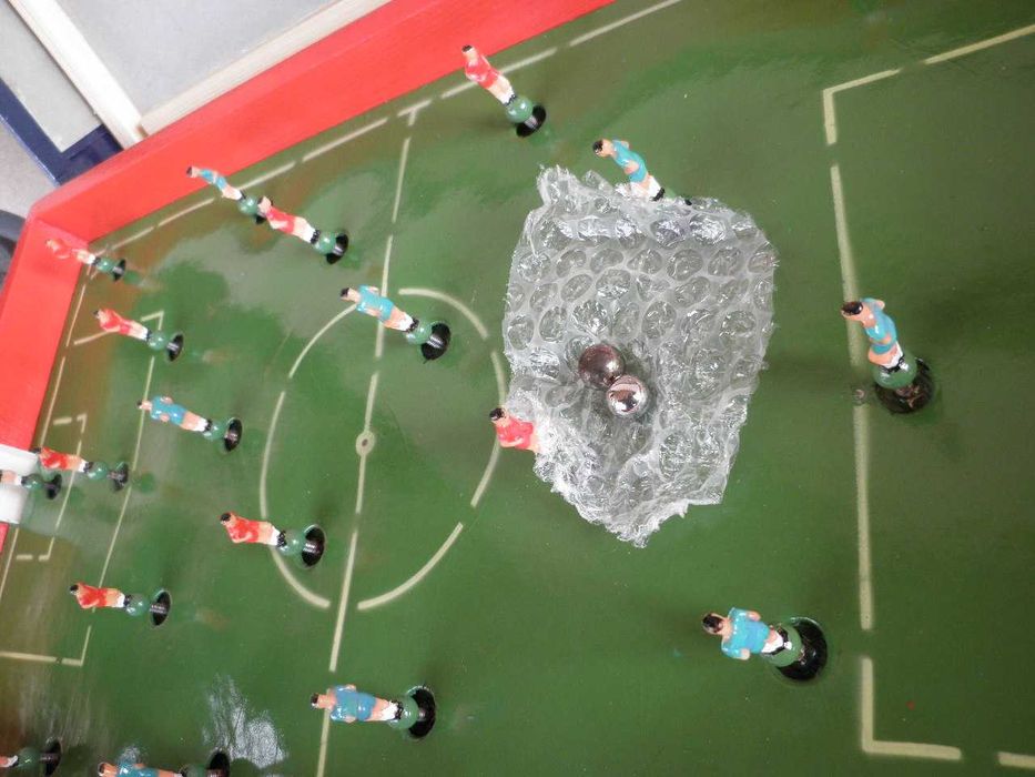 gra FOOTBALL z czasów PRL KRAKPOL piłka nożna piłkarzyki