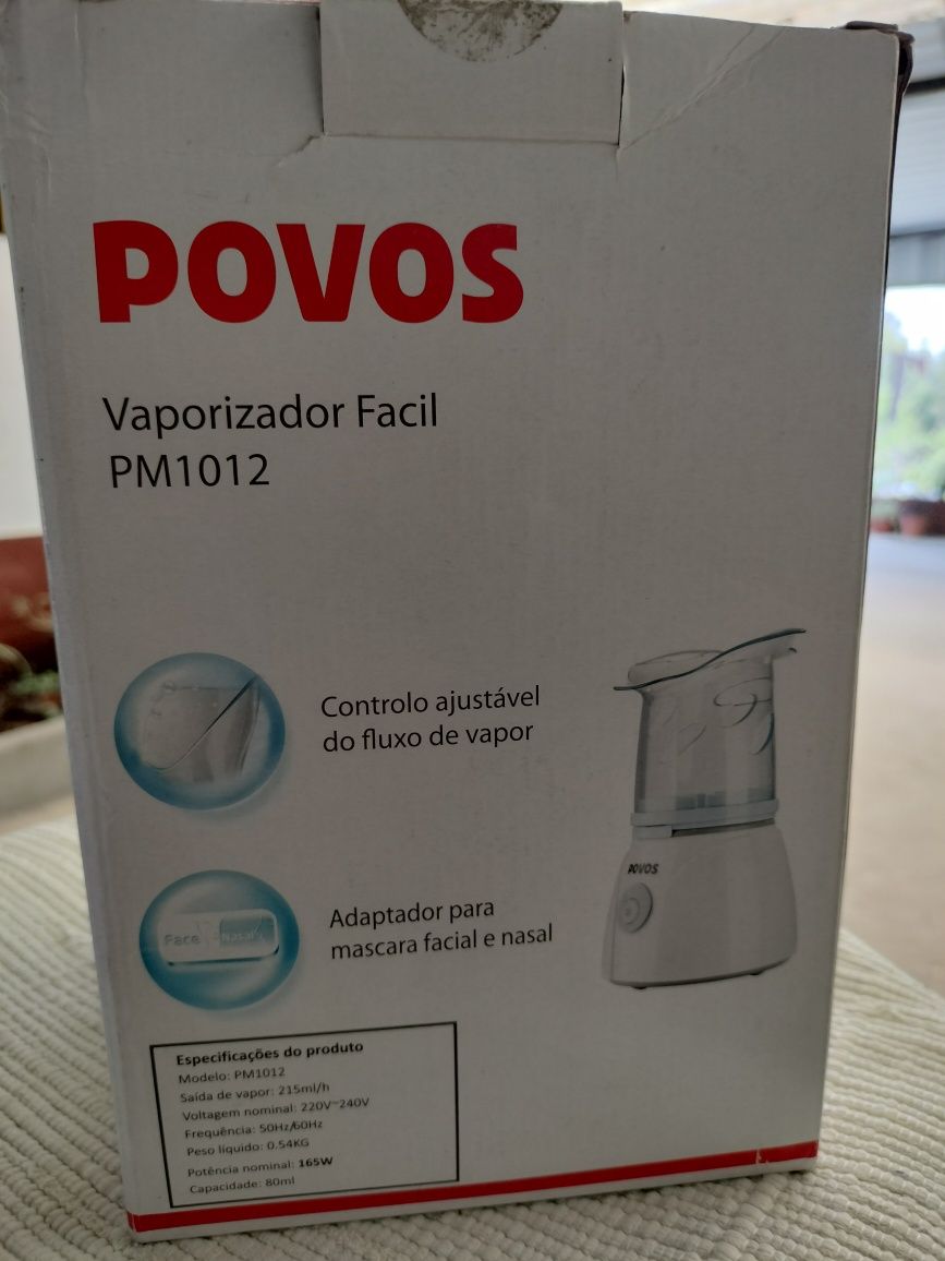 Vaporizador facial e nasal