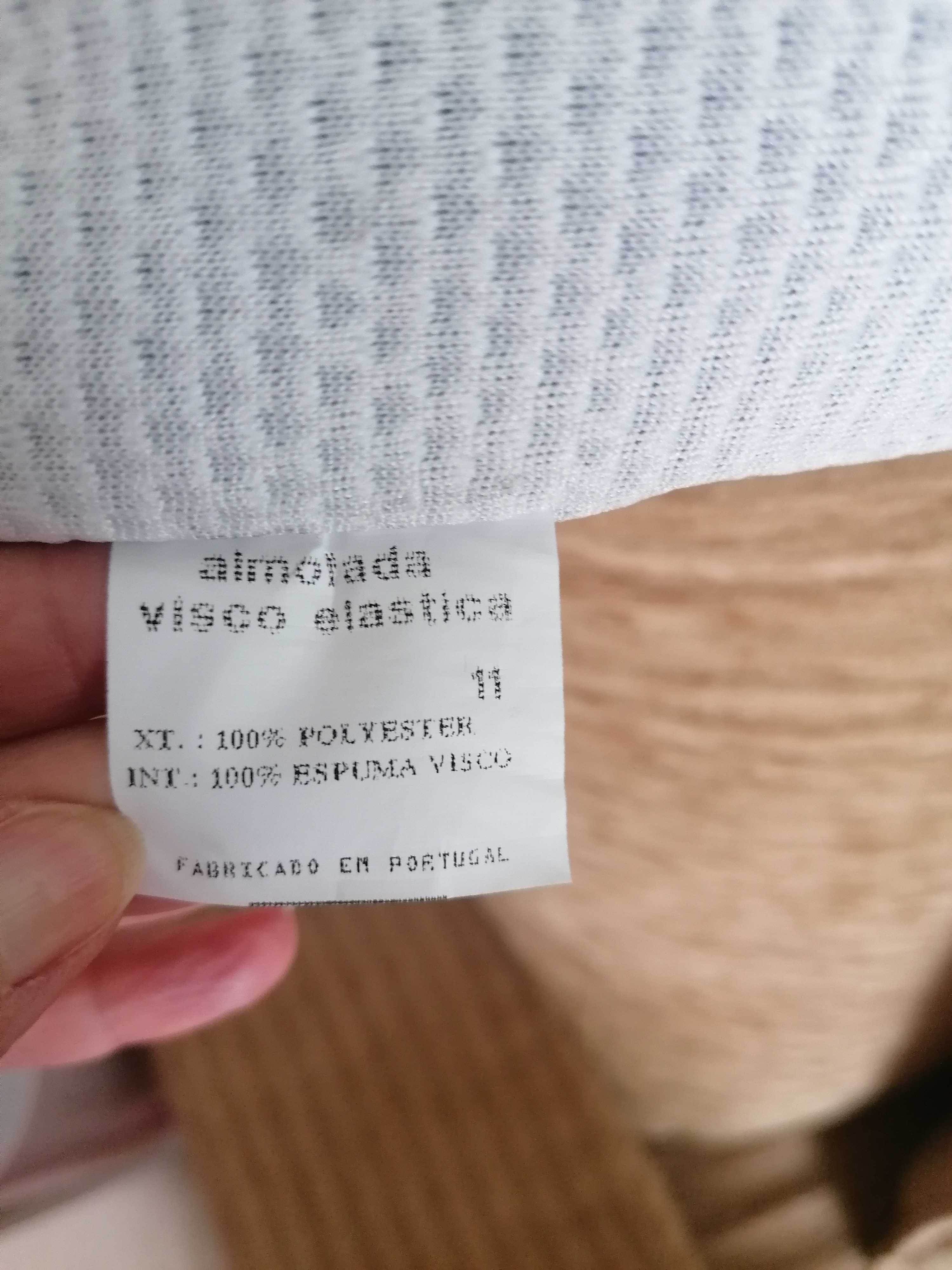 2 Almofadas Visco elastica mto confortáveis