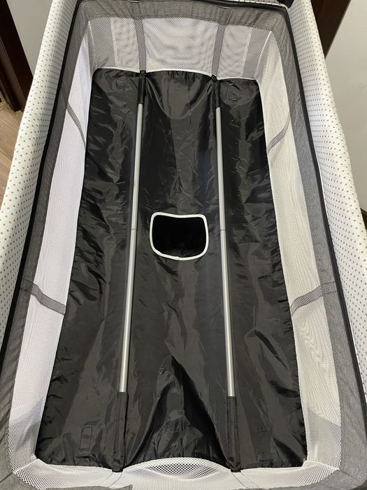 Дитяче ліжко манеж, два яруси