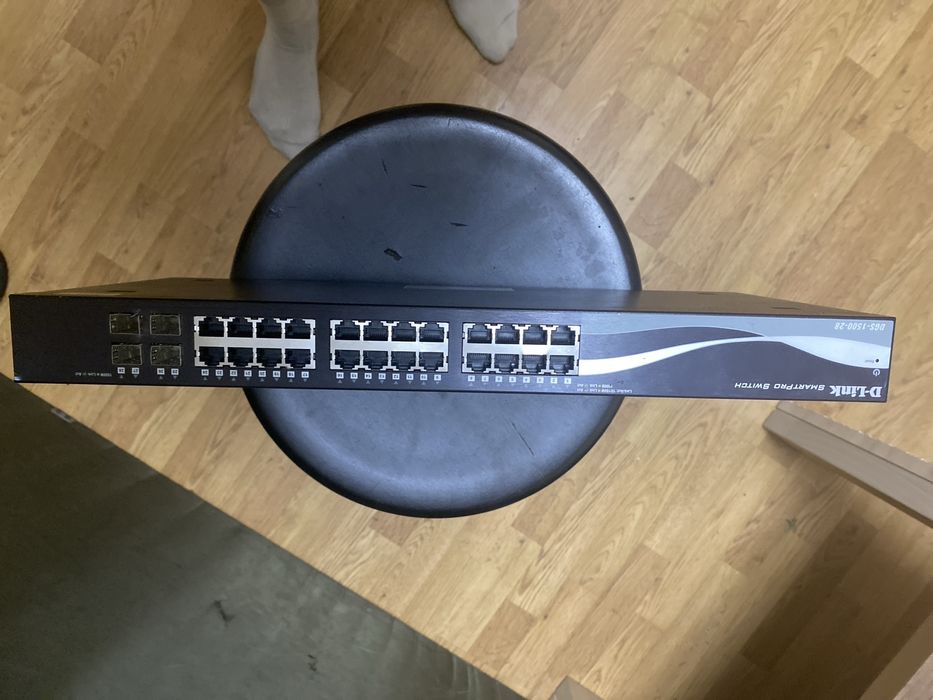 Dlink комутатор керований гигабит