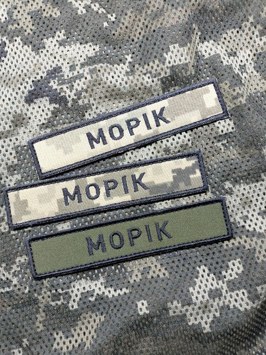 Планки з прізвищем, позивним, гр.крові