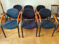 Krzesła konferencyjne 6 szt.