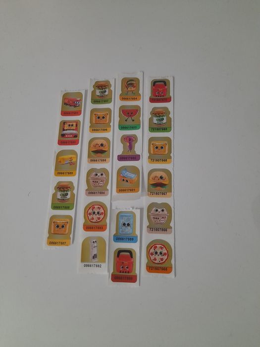 Naklejki gang biedroniaków 23 szt
