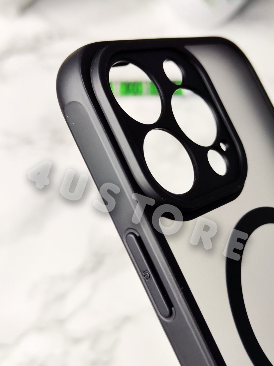 Чехол Matt Premium Magsafe на iPhone 15 Pro Max матовый чохол матовий
