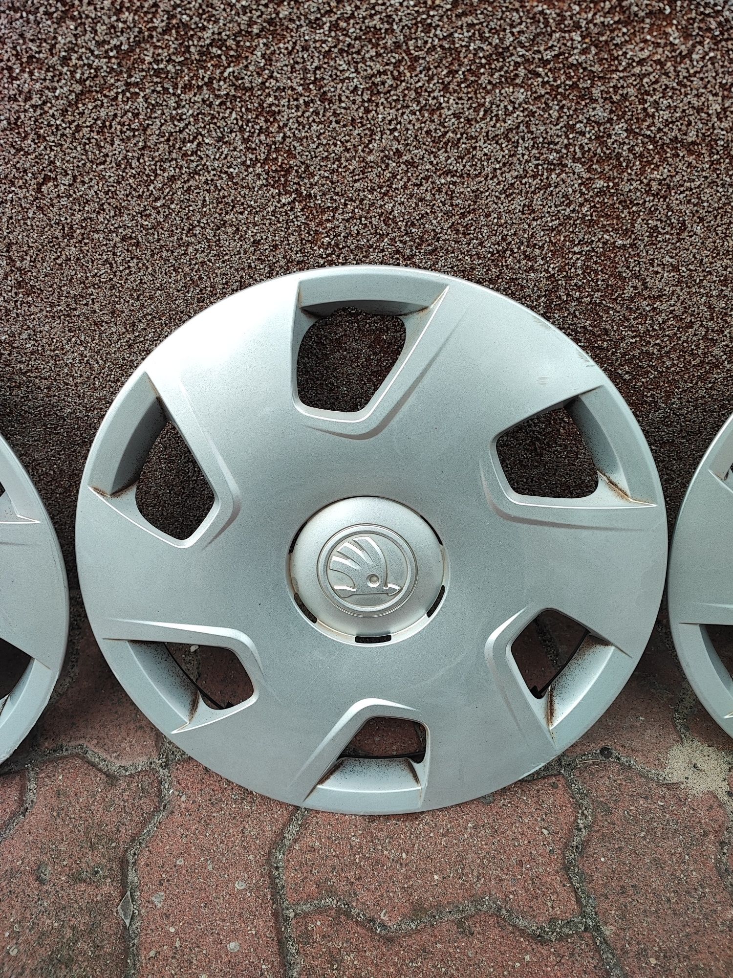Kołpaki oryginalne SKODA 15" 15 Cali 150zł/komplet Fabia Rapid Octavia