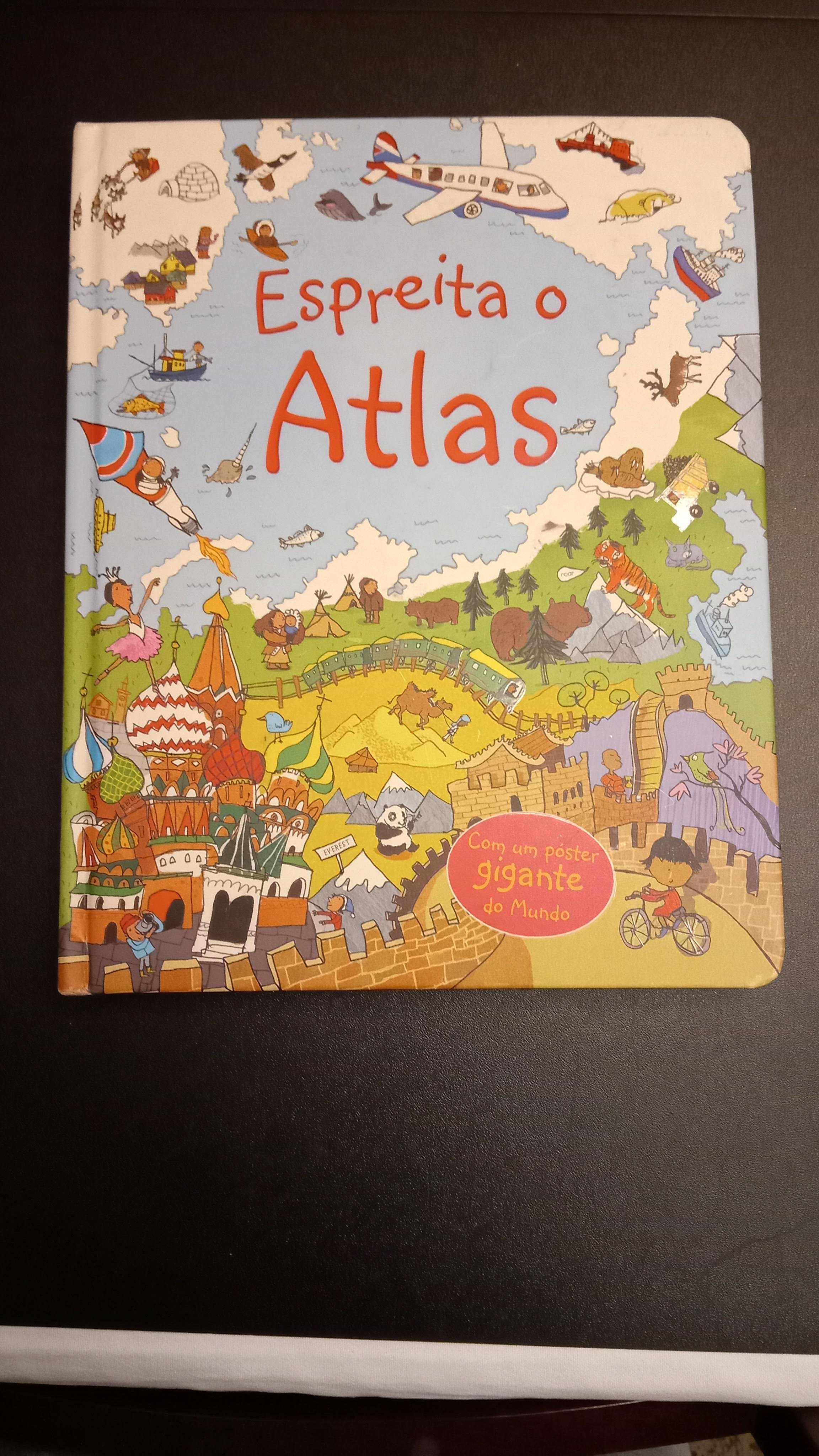 Espreita o atlas (para 5 anos)