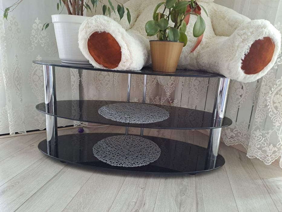 Тумба скляна,столик