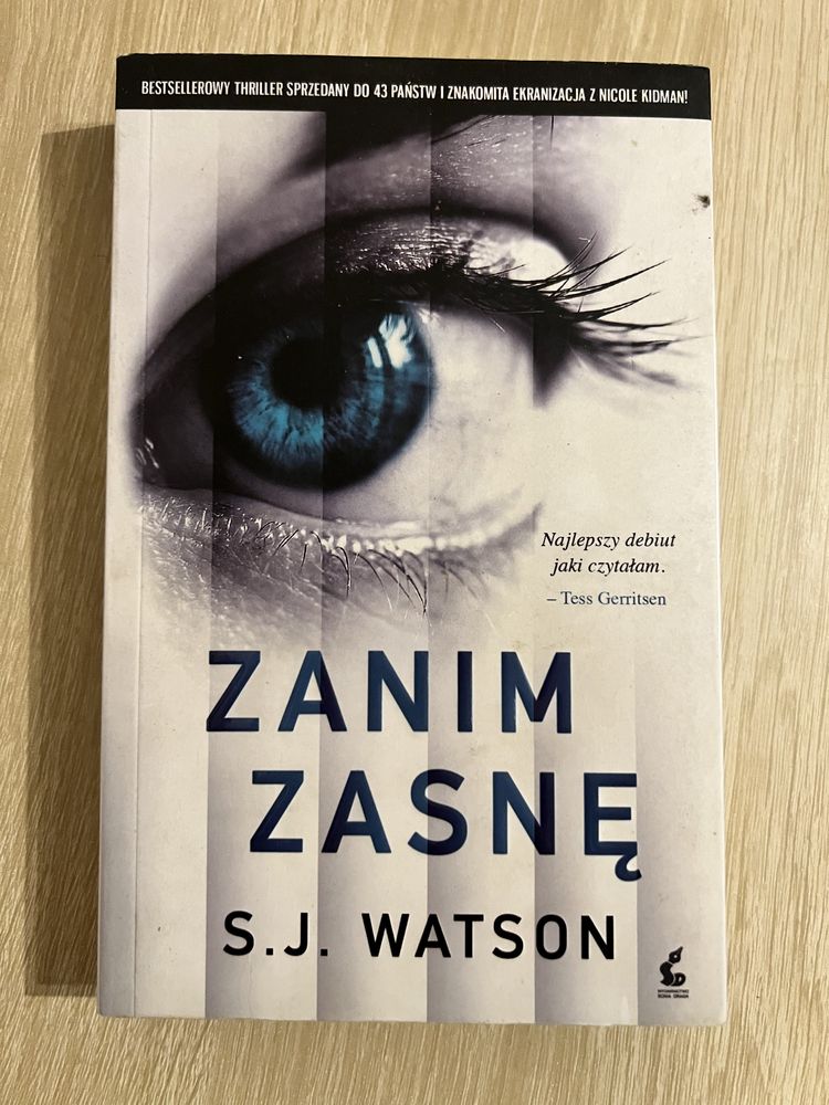 S.J Watson Zanim zasnę Thriller