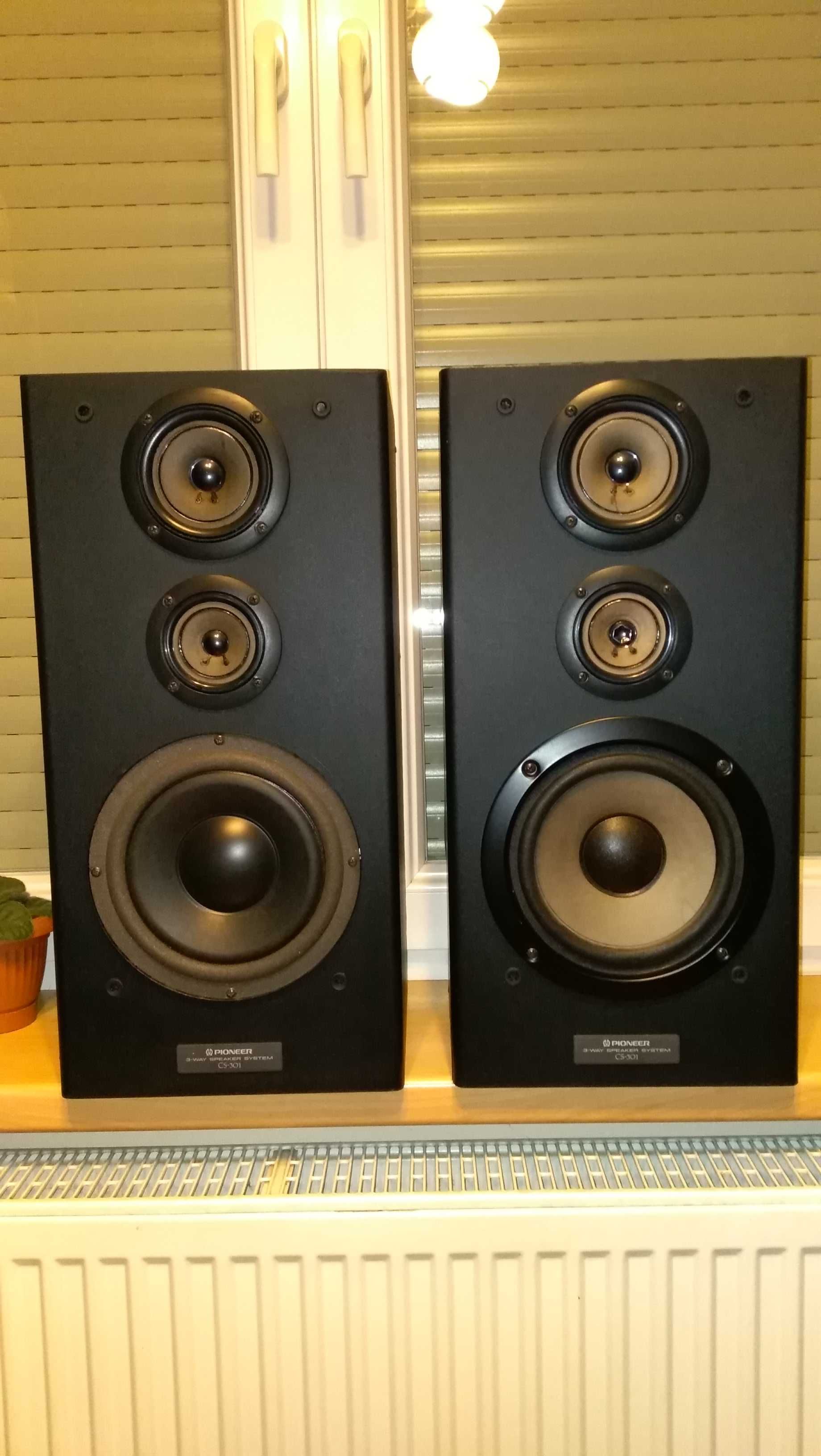 Kolumny PIONEER CS-301 w ładnym stanie i sprawne