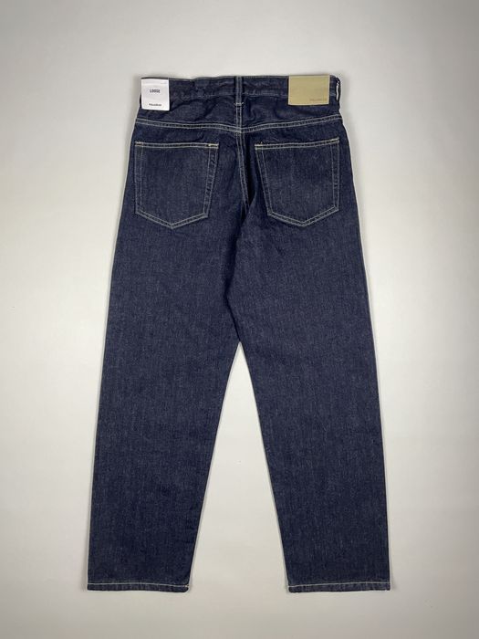Джинси Pull&Bear Loose Fit (W 30) темно-сині широкі чоловічі на осінь