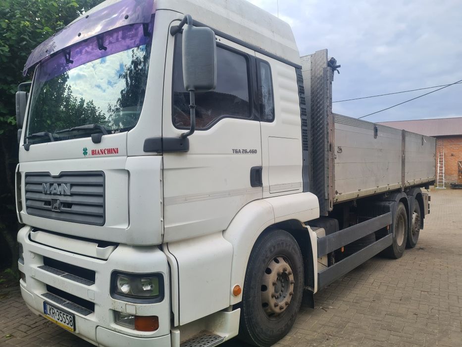 MAN TGA 26.460 wywrotka zbożówka