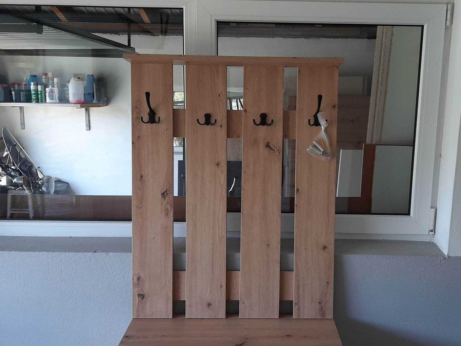 NOWY Komplet do Przedpokoju Dąb Artisan