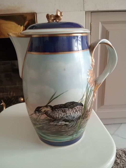 Jarro Vista Alegre pintado à mão