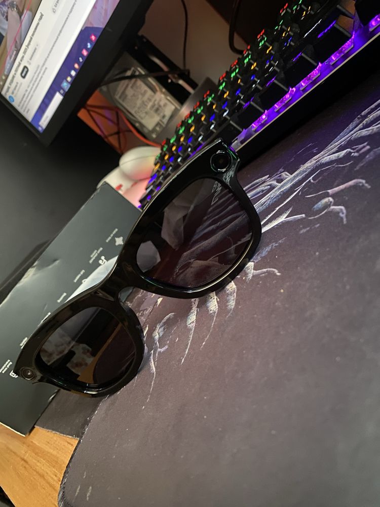 Okulary jak rayban meta wayfarer