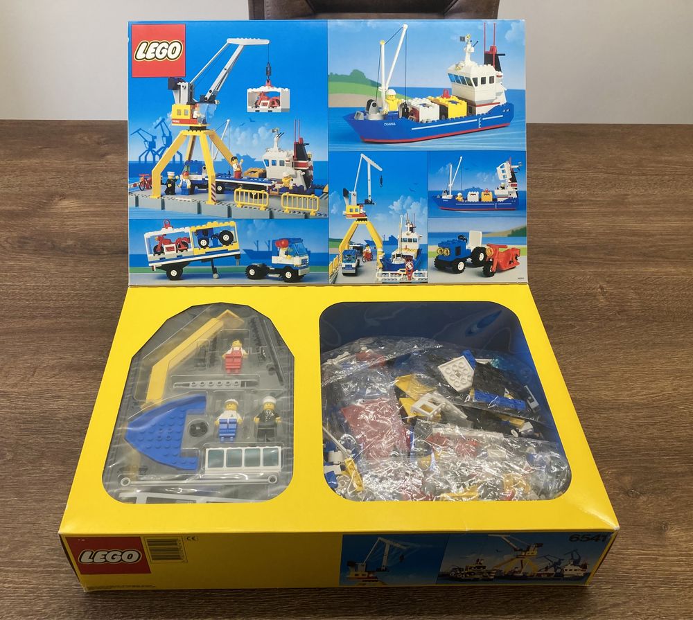 Nowy Lego System 6541 Intercoastal Seaport / port morski z 1991 r.