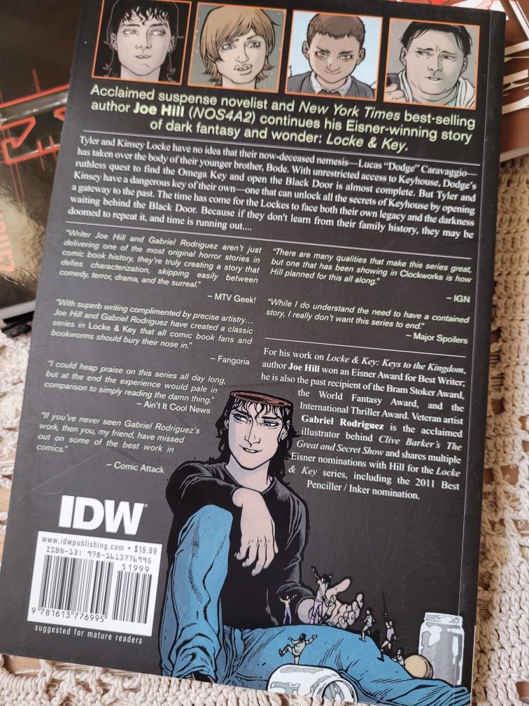 Locke&key powieści graficznej tom 5