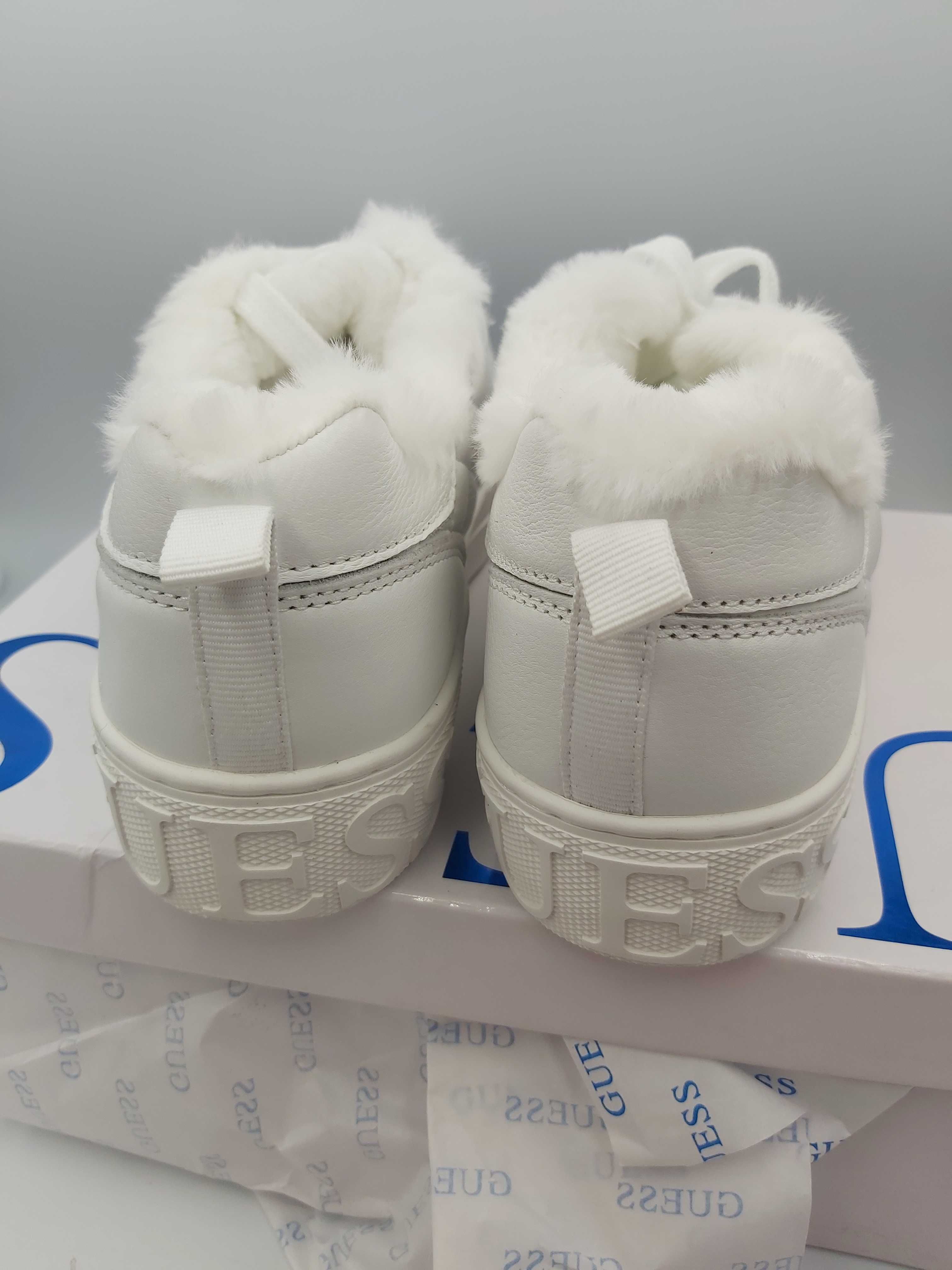 NOWE sneakersy GUESS ocieplane futerko botki rozmiar 41