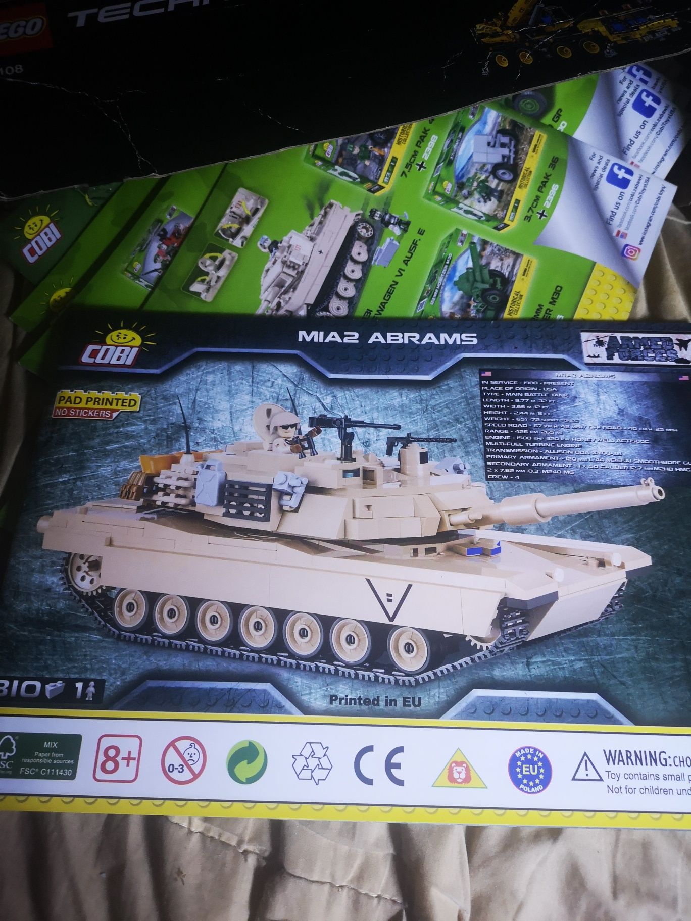 Model Cobi M1A2 Abrams