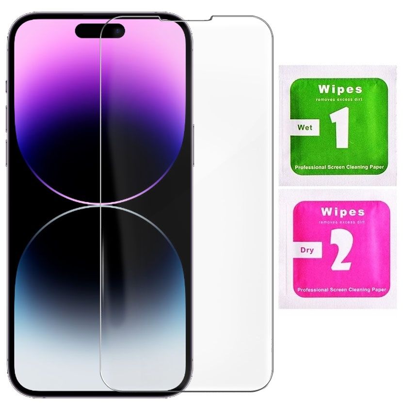 Etui Do iPhone 14 Pro Max Clear Case +Szkło 9H WZMACNIANE do MAGSAFE