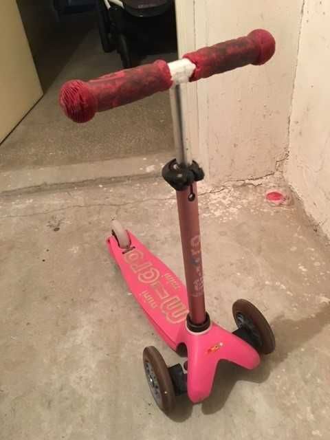 Hulajnoga MICRO mini różowa 2 w 1