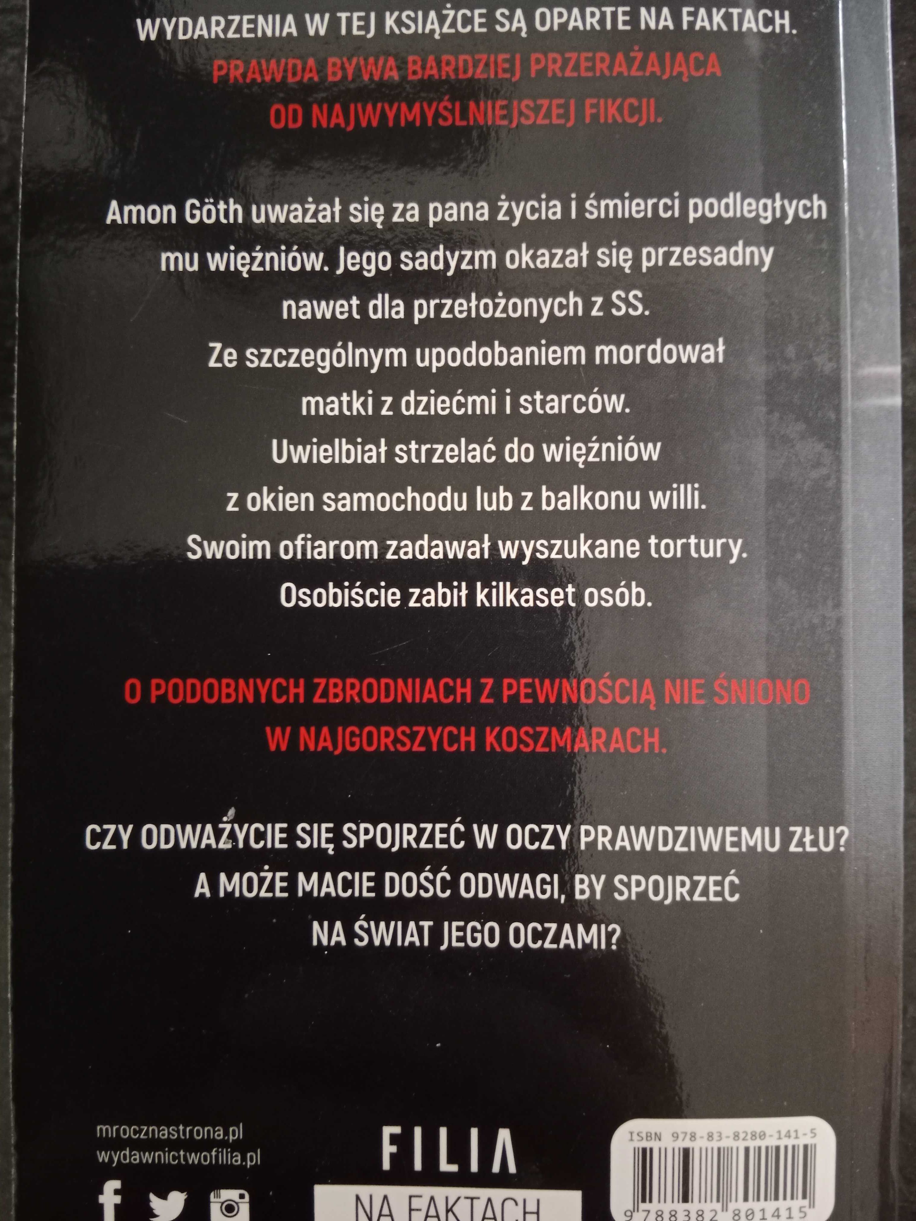 KAT z Płaszowa, książka na faktach, Max Czornyj