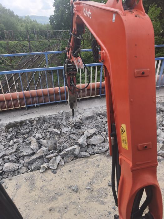 Minikoparka 2.7t Młot Wiertnica 30cm  Wywrotka 4T  Chwytak