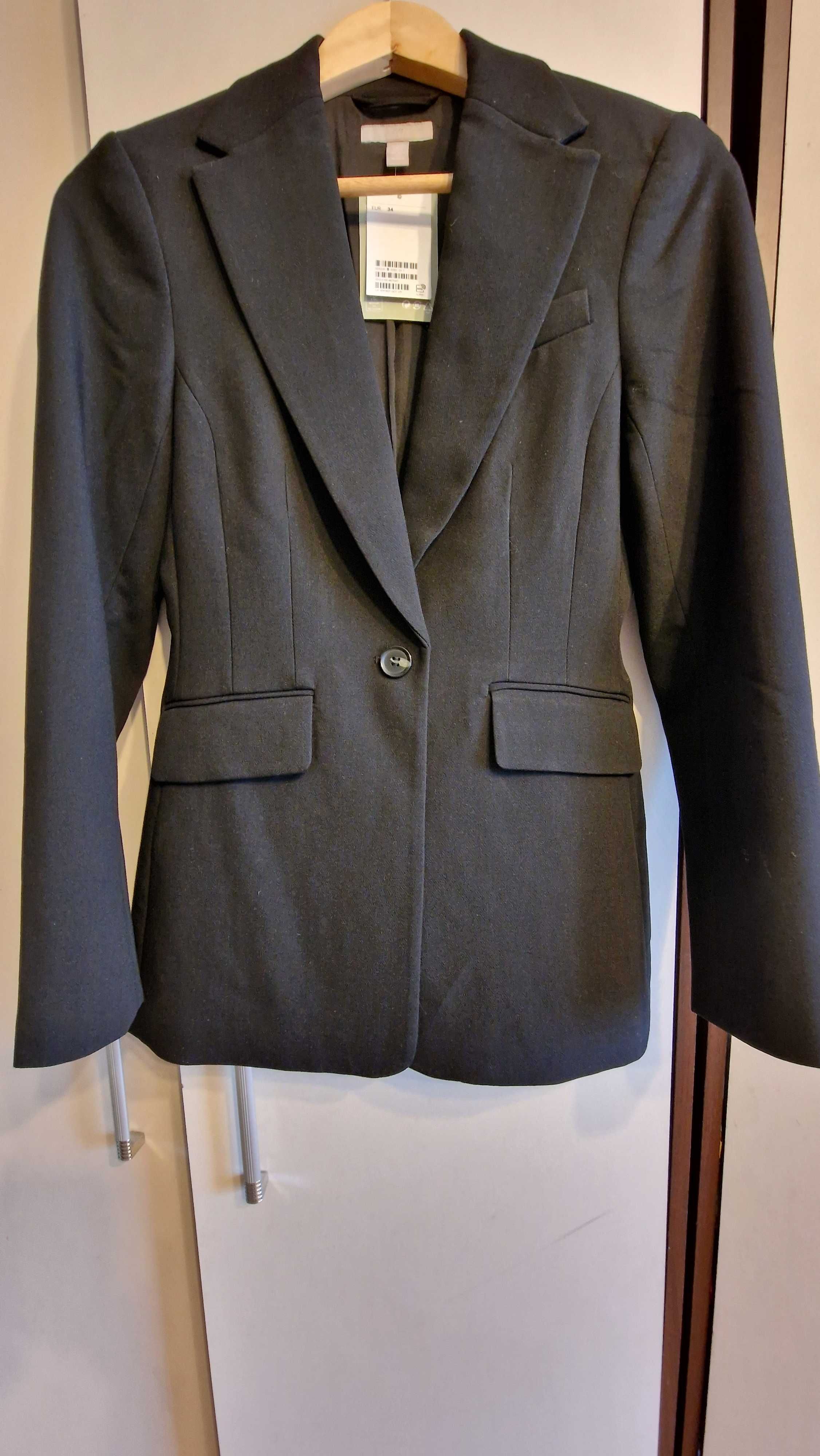 H&M taliowana marynarka