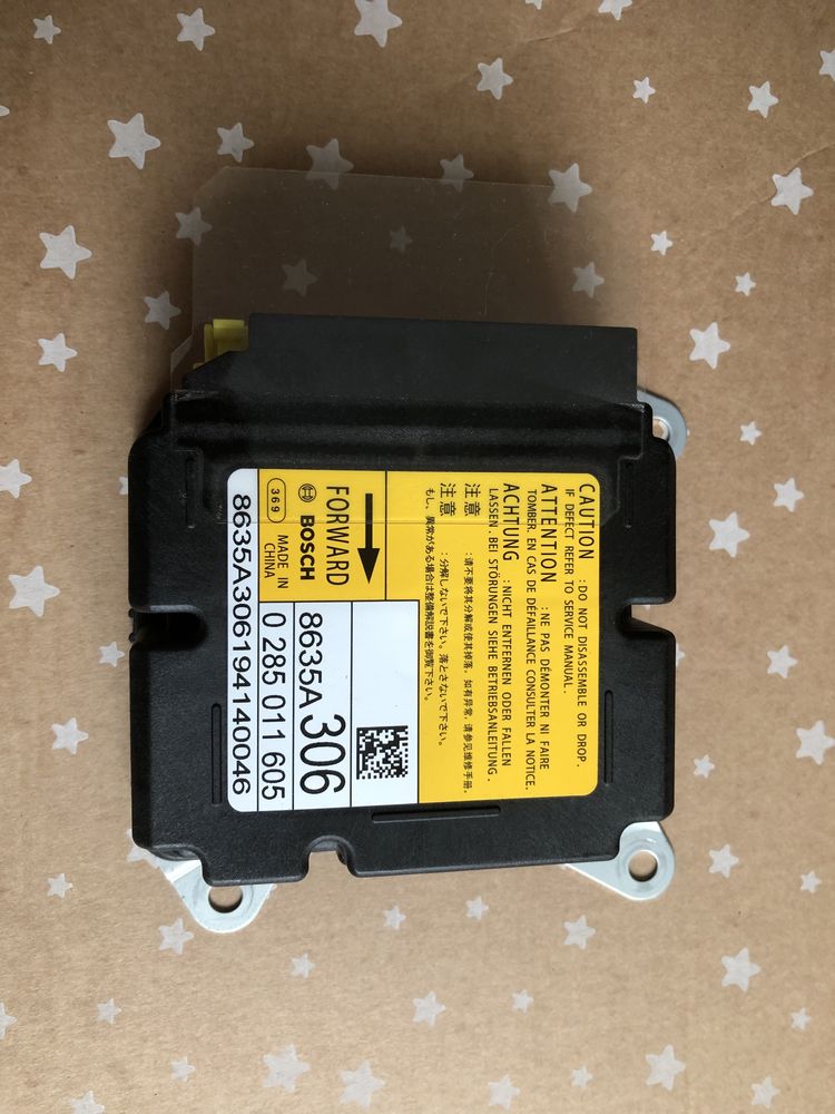 Перепрошивка, очистка crash data блок SRS 8635A 306