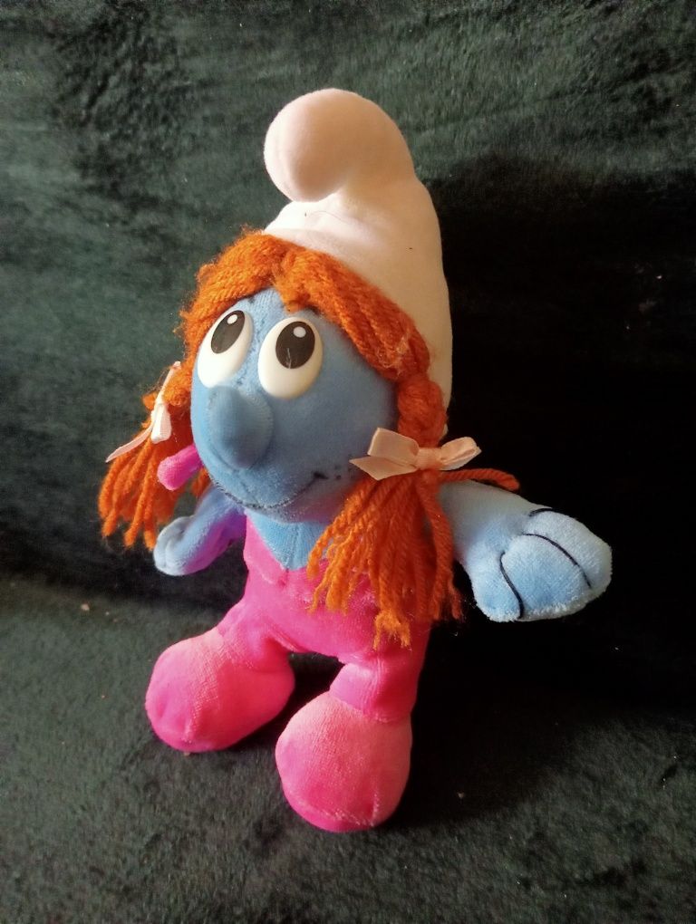 Sasetka smerfy maskotka