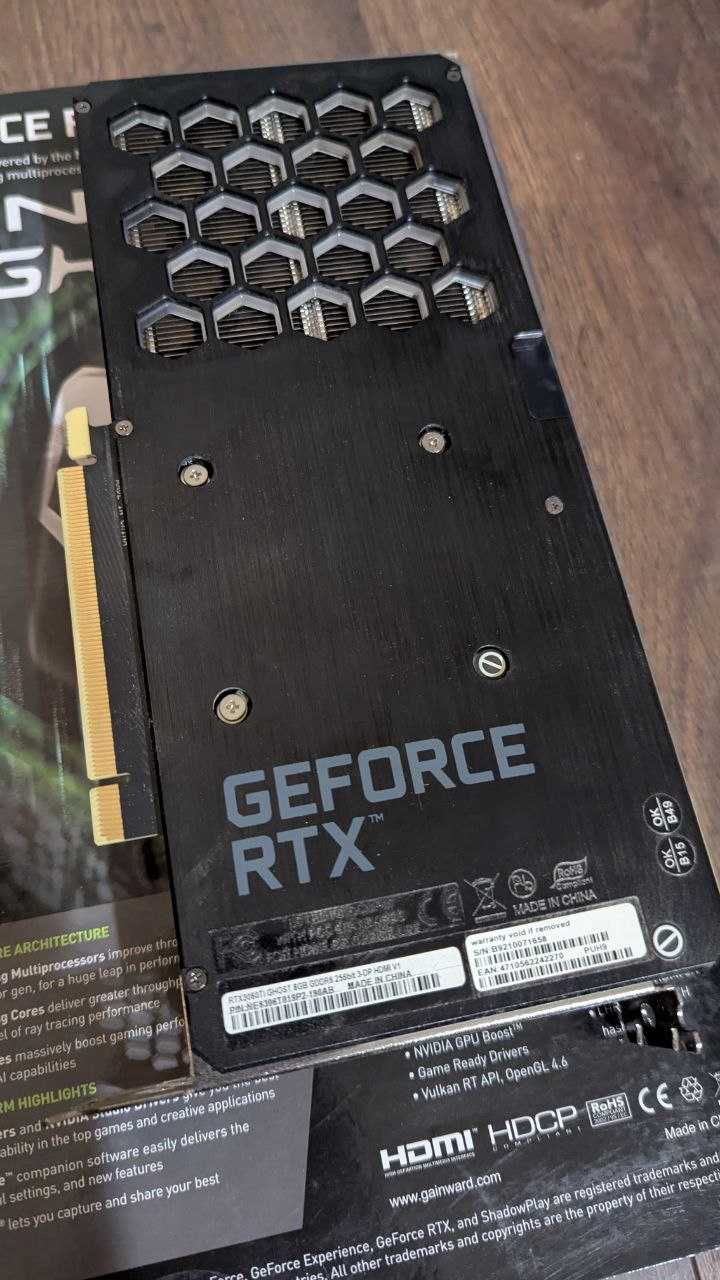Відеокарта Gainward GeForce RTX 3060 Ti Ghost 8gb