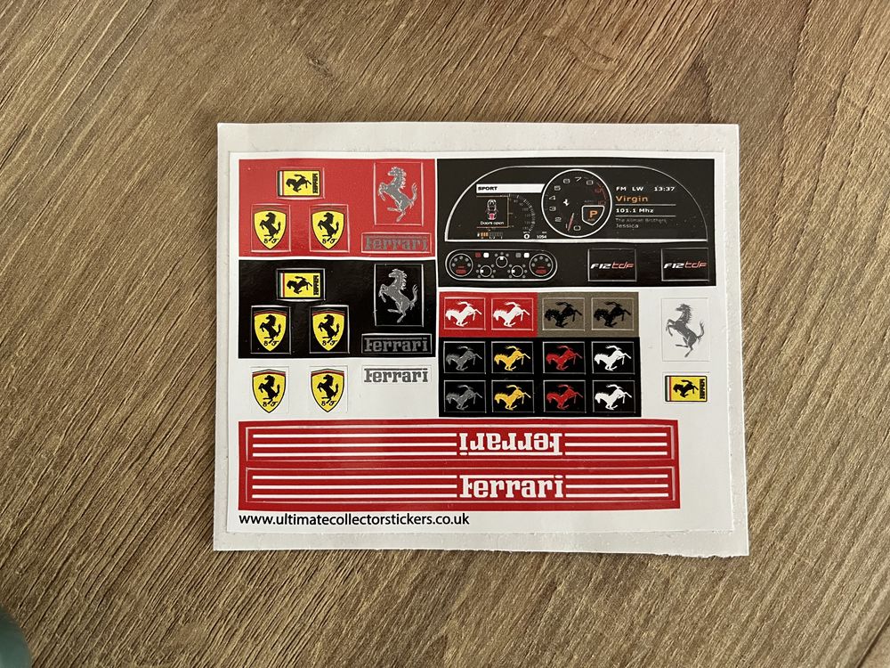 Lego Technic Ferrari F12 MOC
