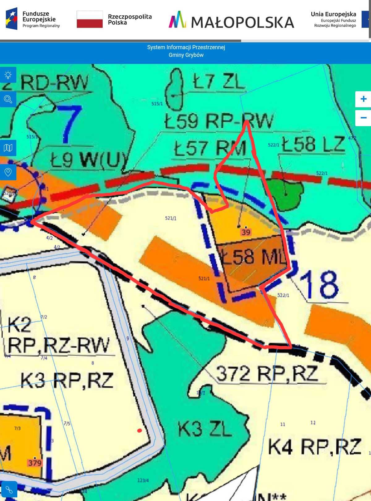 Działka widokowa rolno-budowlana 1.52ha okolice Nowego Sącza