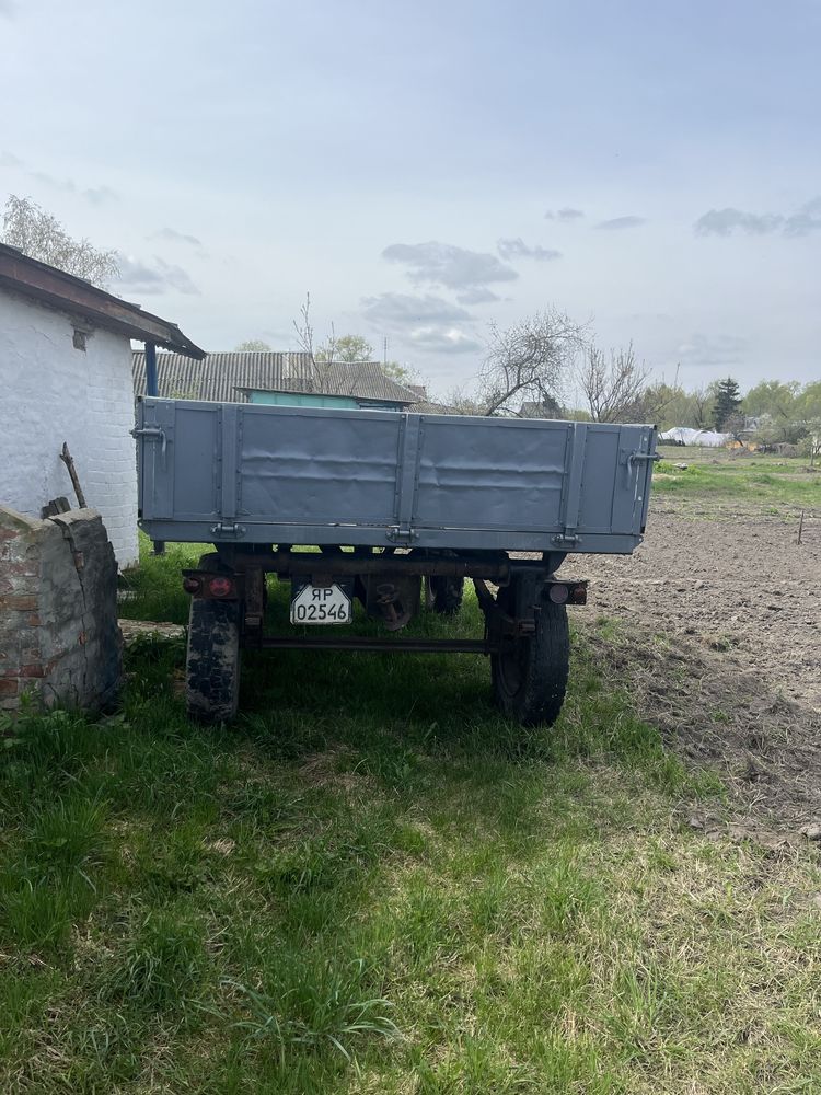 Причеп для трактора з регістрацією