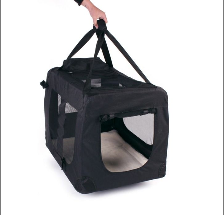 Переноска,сумка для транспортування собак TRESKO HTB-001 розмір XL Чор