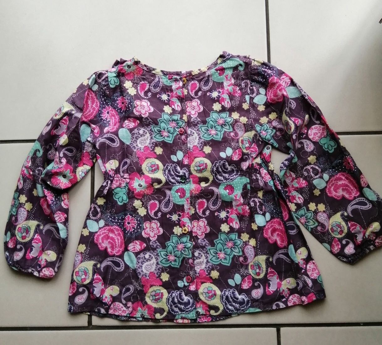 Kolorowa bluzka dla 4 latki 104/110