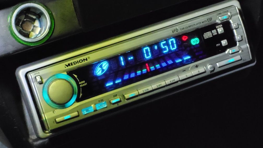 Radio Samochodowe Equalizer MEDION MD-4631 CD FM Kostki ISO wysyłkaOLX