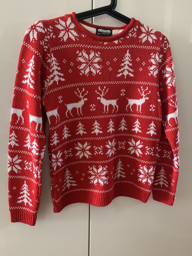 Sweter świąteczny damski