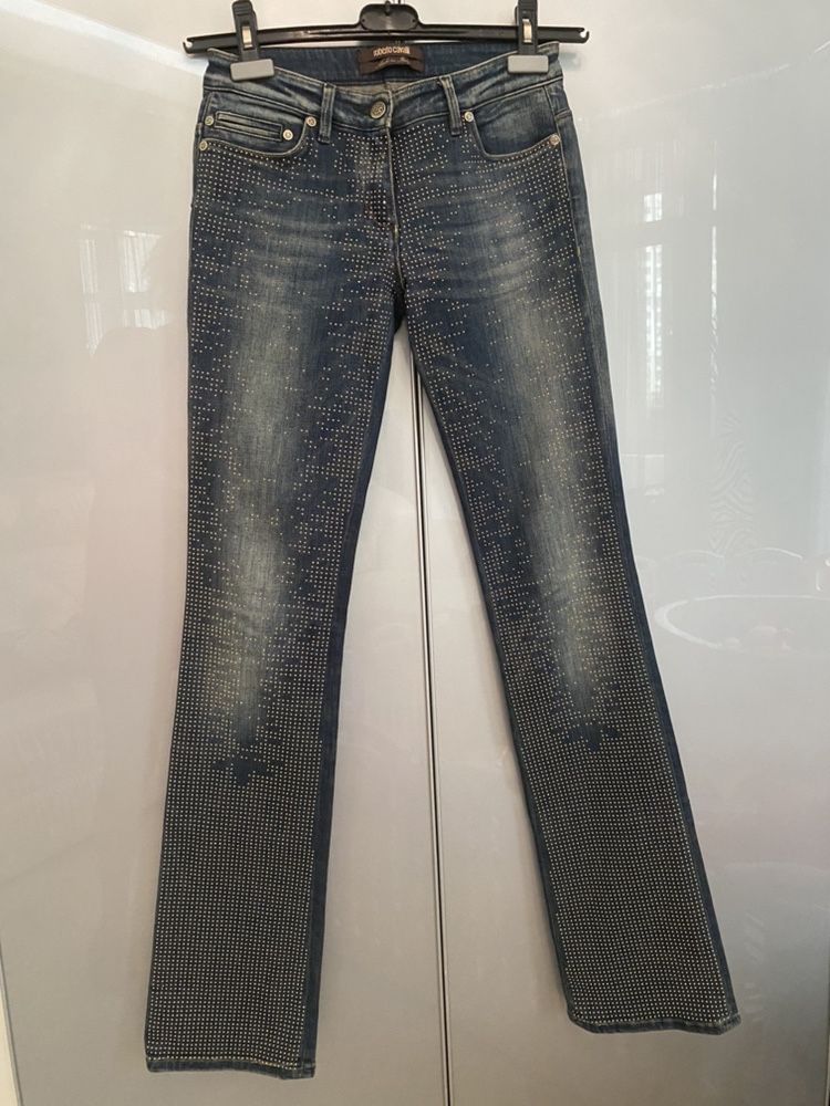 Лимитка джинсы Roberto Cavalli клеш 38 р оригинал стоили дорого