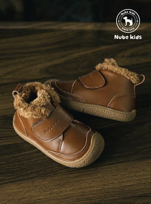 Зимові дитячі барефут-черевики Nube kids 18-28розмір