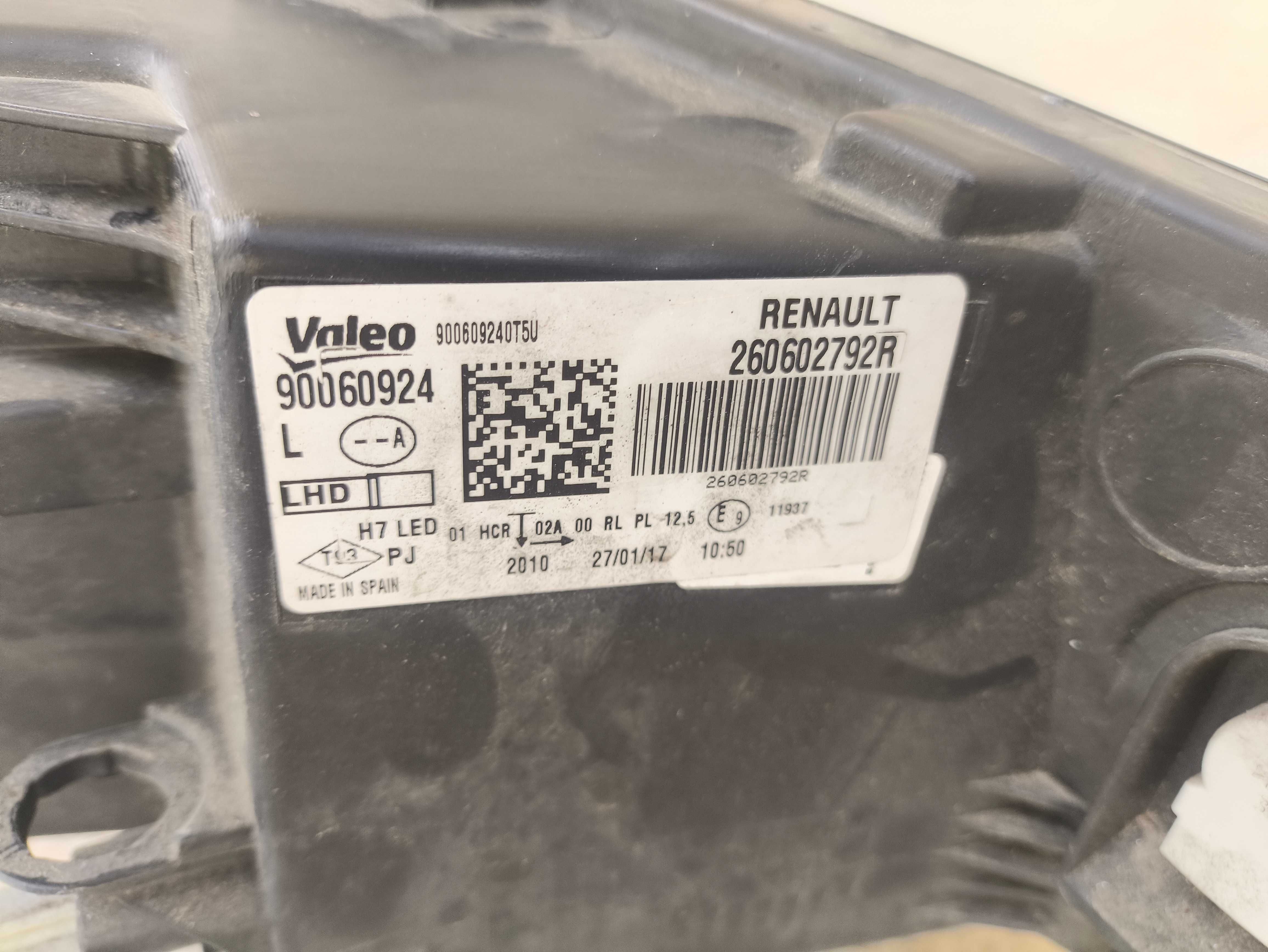 Farol Esquerdo Usado / Original RENAULT MEGANE IV Hatchback (B9A/M/N_)
