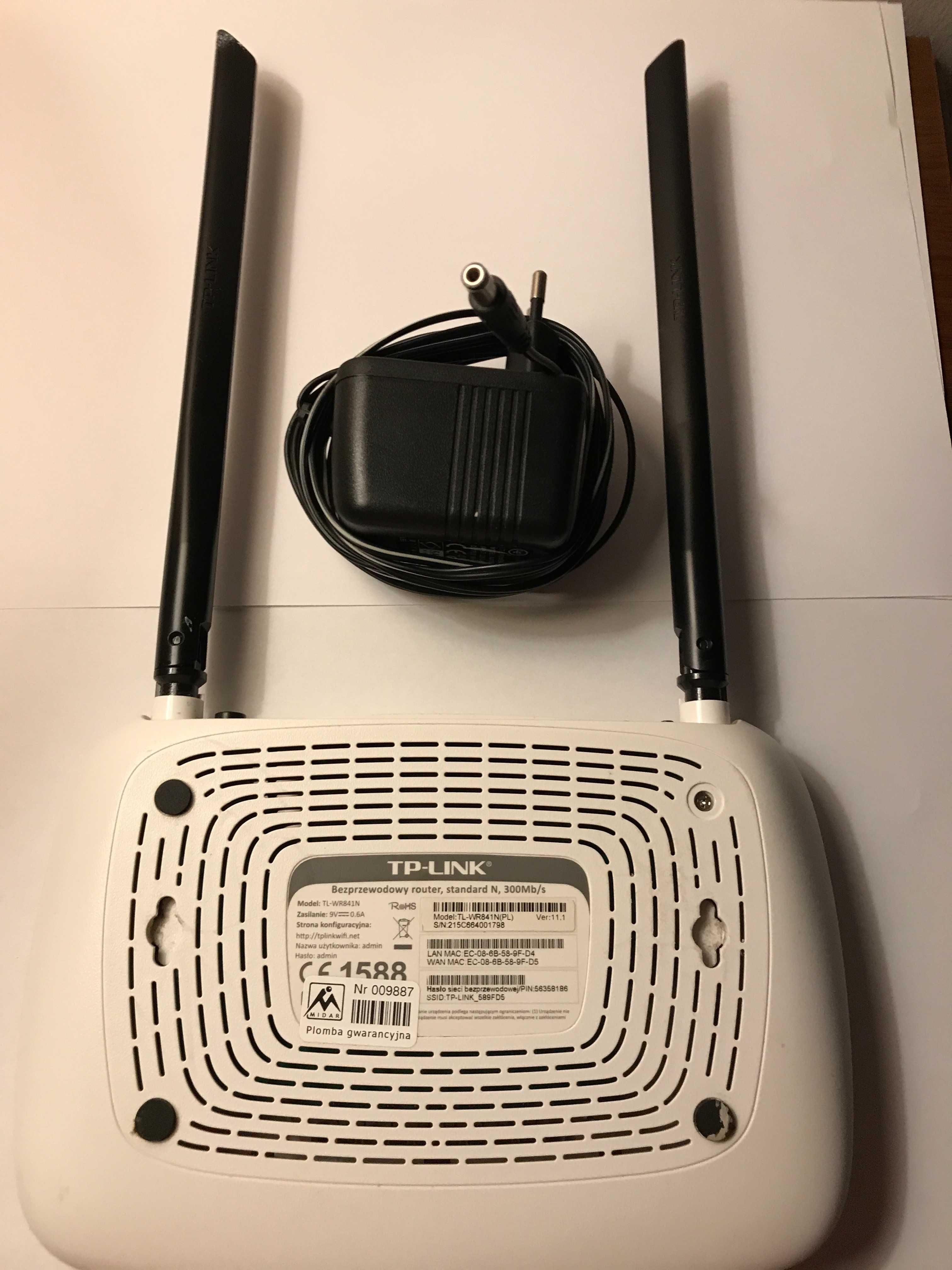 router tp-linkL  tl-wR841n