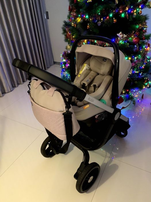 Trio Alysia i-Size + Chicco Dream Cradle para Alcofa + Espelho